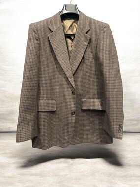 Jos. A. Bank Men's Brown Glen Plaid Sport Coat